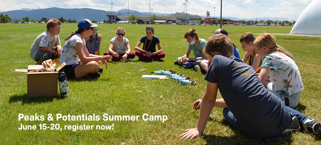 Peaks & Potentials Summer Camp 
June 15-20, register now!