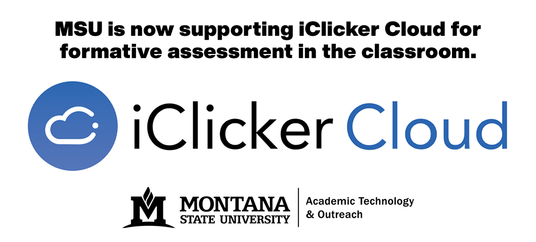 MSU is now supporting iClicker Cloud for formative assessment in the classroom.