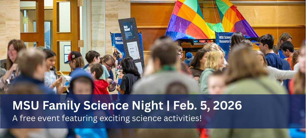 Family Science Night is February 5, 2026