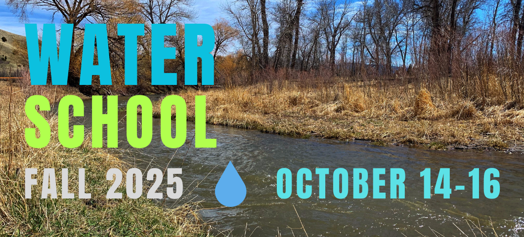 Water School Fall 2025, October 14-16