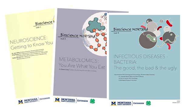 BioScience Montana materials covers