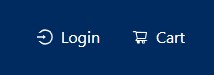 an image of the login button from the Genius catalog