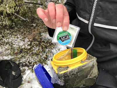 Montana Climate Assessment Geocaching Project - MCA coin