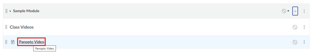 New page in Canvas module