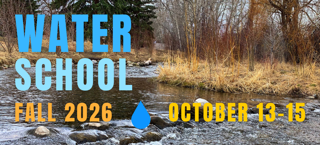 Fall Water School 2026
